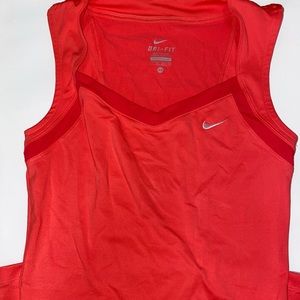 Pink nike sports top